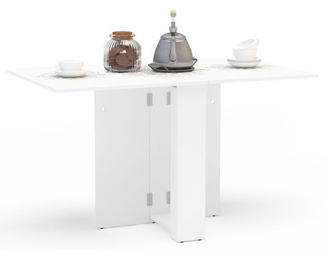 Mesa Cocina Plegable Swing Blanca