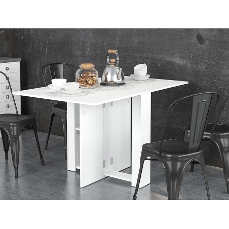 Mesa Cocina Plegable Swing Blanca