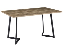 Mesa Comedor Ambler Roble/Negro