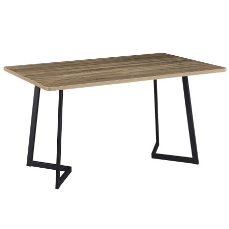 Mesa Comedor Ambler Roble/Negro