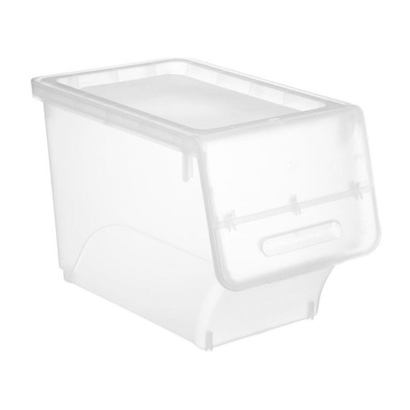 Caja De Plástico Transparente 24lt