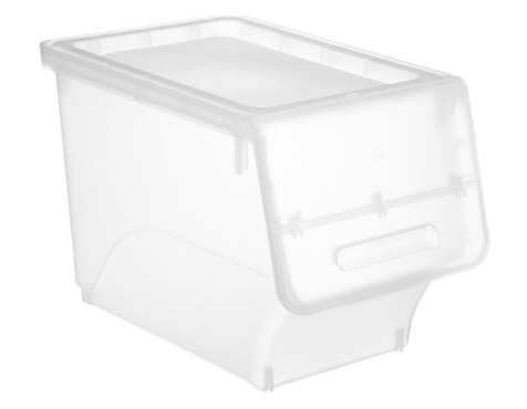 Caja De Plástico Transparente 24lt