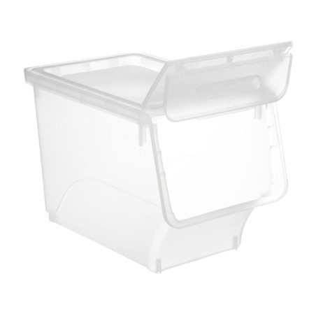 Caja De Plástico Transparente 24lt