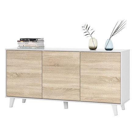 Aparador Salón Zaiken Roble Canadian Blanco