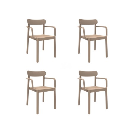 Set 4 Cadires Jardí Amb Braços Robert Sorra