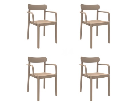 Set 4 Cadires Jardí Amb Braços Robert Sorra