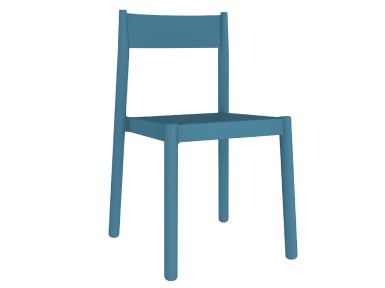 SET 4 SILLAS JARDÍN JAMES AZUL