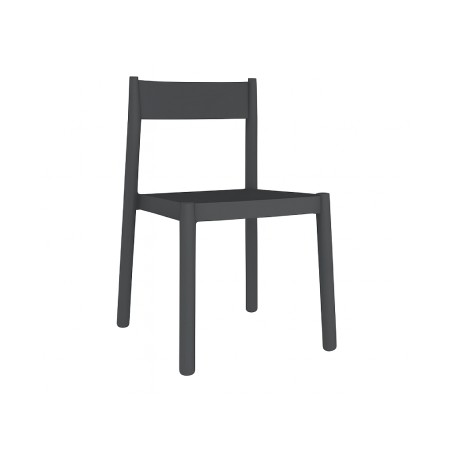 Set 4 Sillas Jardín James Gris