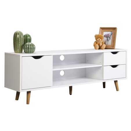 Mueble Tv Fiano Blanco