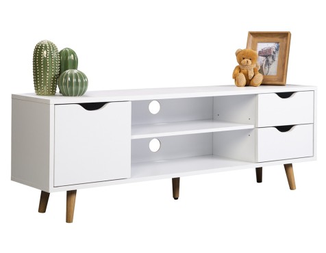 Mueble Tv Fiano Blanco
