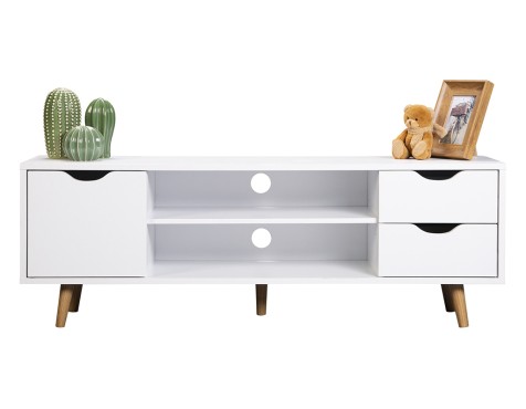 Mueble Tv Fiano Blanco
