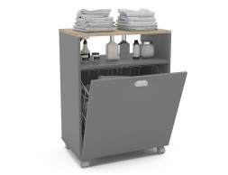 Mueble Lavandería bakery2 Gris