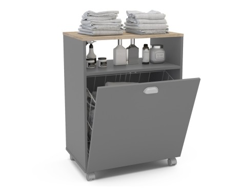 Mueble Lavandería bakery2 Gris