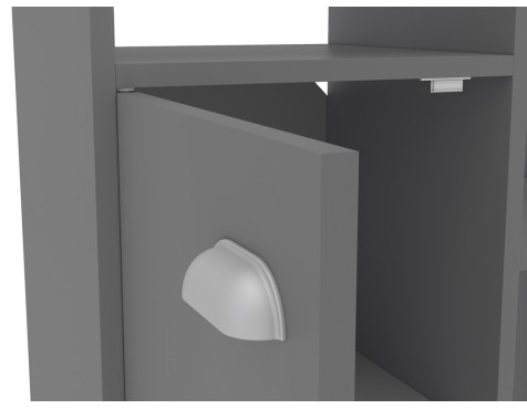 Mueble De Planchar asfeld2 Gris