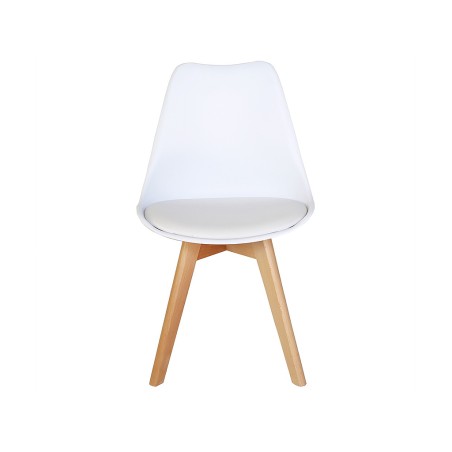 Pack 4 Sillas Comedor Nordic Blanca