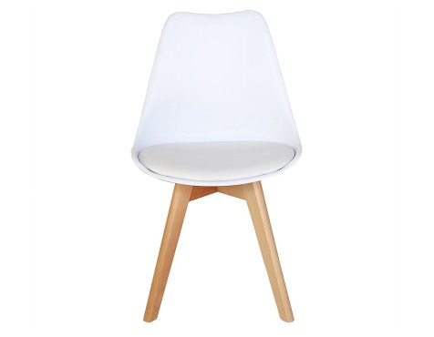 Pack 4 Sillas Comedor Nordic Blanca