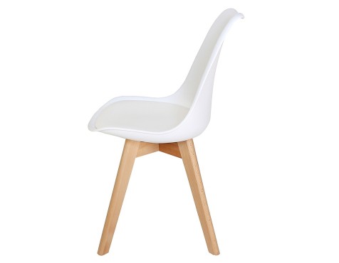 Pack 4 Sillas Comedor Nordic Blanca