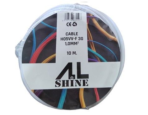 Cable Allshine h05vv-F 3g