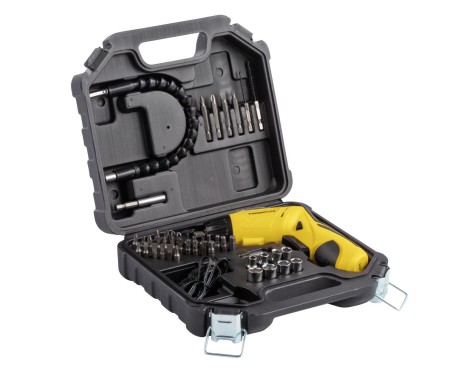 Cargolador 4v+Bateria+47 Accessoris