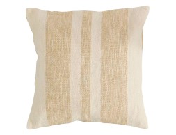 Cojín Rayas Laini Jute/Algodón
