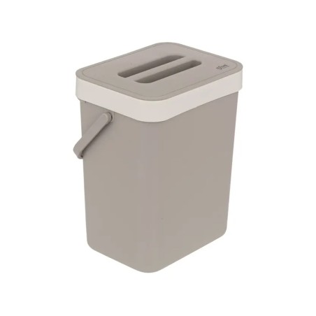 Papelera Compost Beige