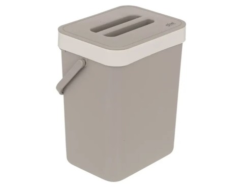 Papelera Compost Beige