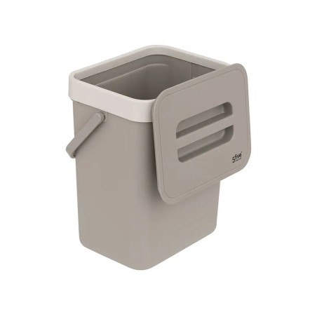Papelera Compost Beige