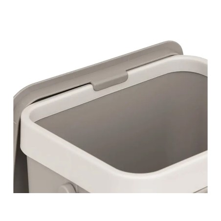 Papelera Compost Beige