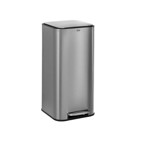 Cubo De Basura Delta Gris Plata
