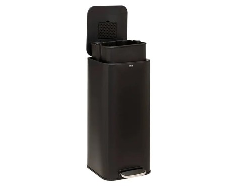 Cubo De Basura Delta Negro
