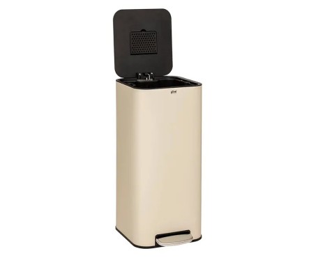Cubo De Basura Delta Beige