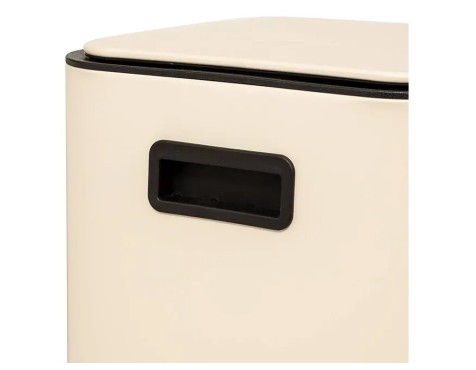 Cubo De Basura Delta Beige