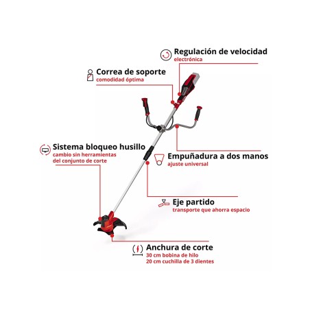Desbrozadora Batería Einhell Agillo 18/200