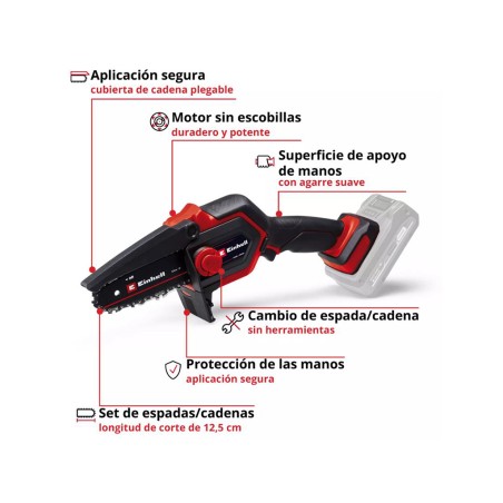 Motosierra De Poda A Bat. Ge-Ps 18/15 Li Bl-Solo