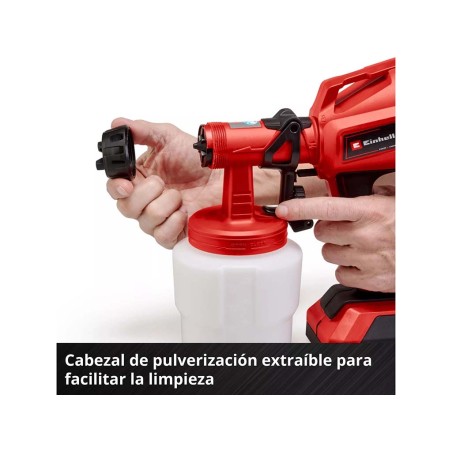 Pistola De Pintura Tc-Sy 18/60li-Solo