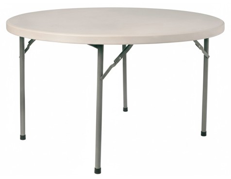 Taula Plegable Rodona Rossini Gris