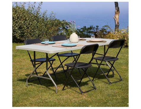 Mesa Plegable Vivaldi Gris