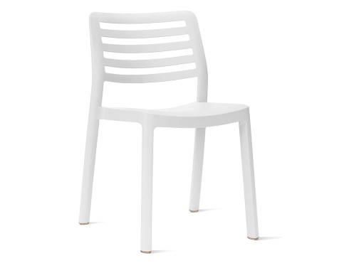 Set 2 Sillas Jardín Jacob Blanca