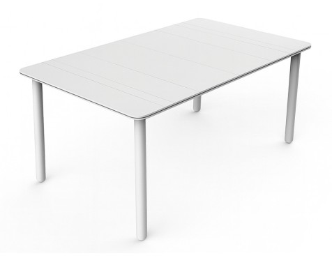 Taula Jardí Rectangular Salt Blanca