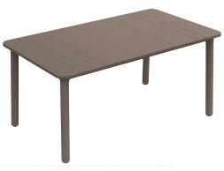 Taula Jardí Rectangular Salt Xocolata