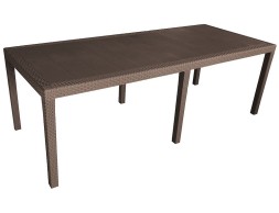 Taula Jardí Extensible Queen Resina Moca
