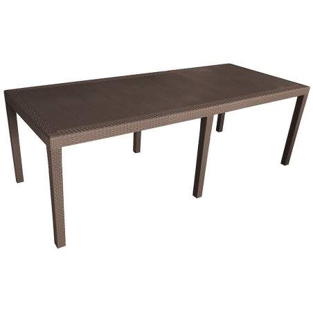 Taula Jardí Extensible Queen Resina Moca