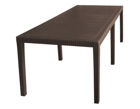 Taula Jardí Extensible Queen Resina Moca