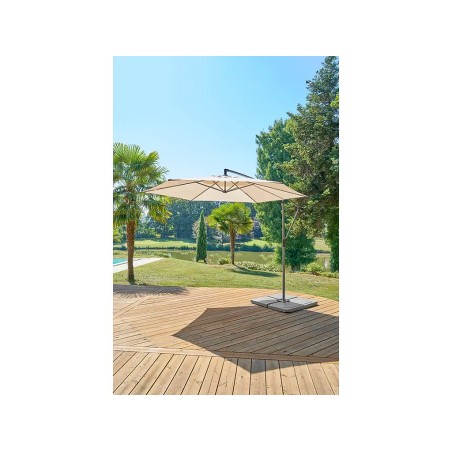 Sombrilla Terraza Lateral 360º Trigo