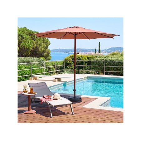 Sombrilla Terraza Loompa Caoba