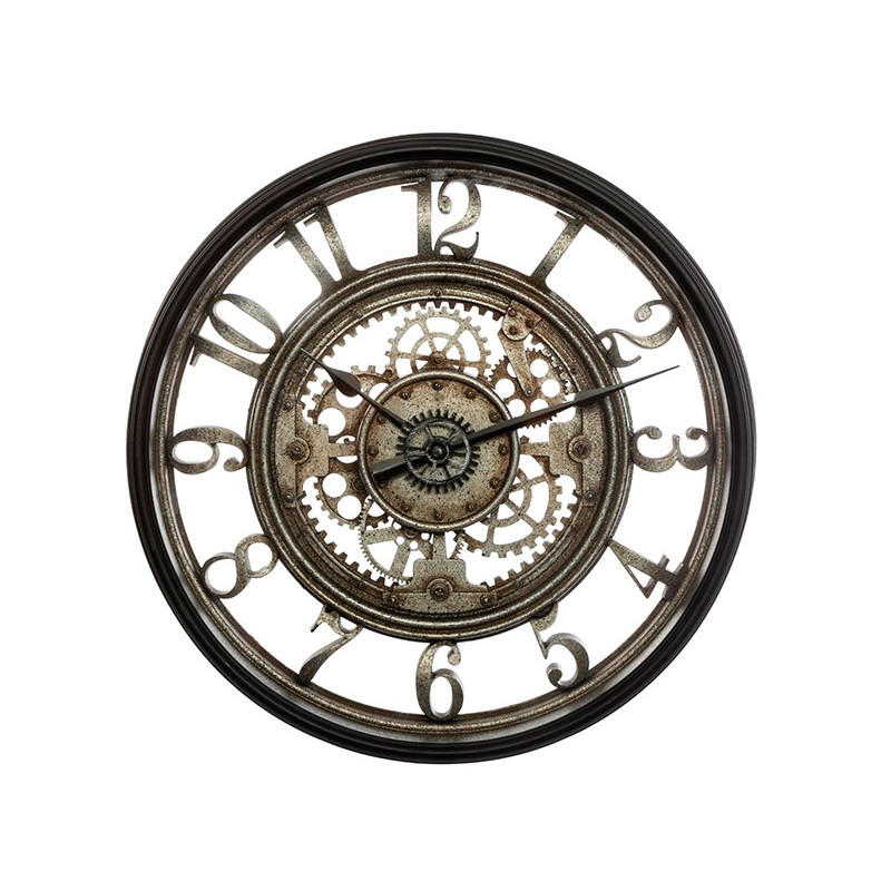 Reloj de pared polipropileno vidrio 508X508X75MM