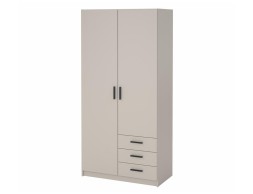Armari Roba Lars 2 Portes+3 Calaixos Cashmere
