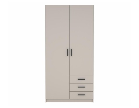 Armari Roba Lars 2 Portes+3 Calaixos Cashmere