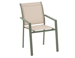 Silla De Jardín Apilable Essentia Lino/Laurel