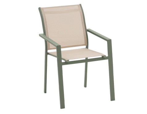 Silla De Jardín Apilable Essentia Lino/Laurel